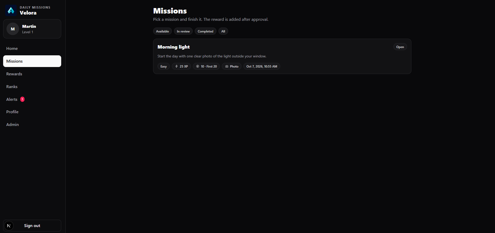 Missions Directory