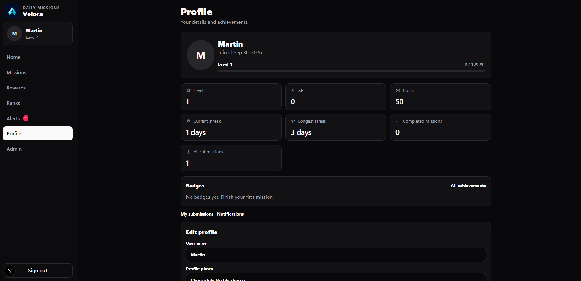 Player Profile