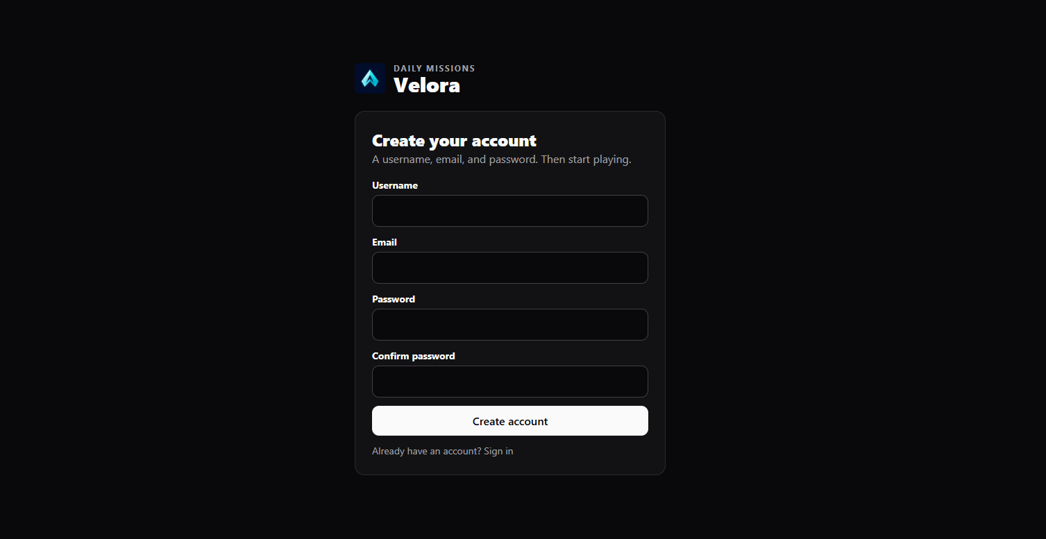 Sign Up Portal